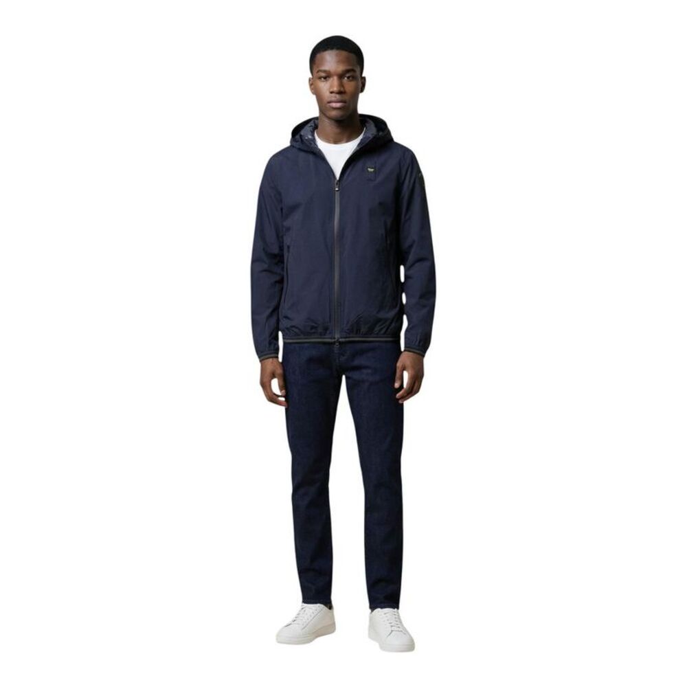 Blauer Blue Polyamide Shell Men's Jacket - Picture 3 of 5